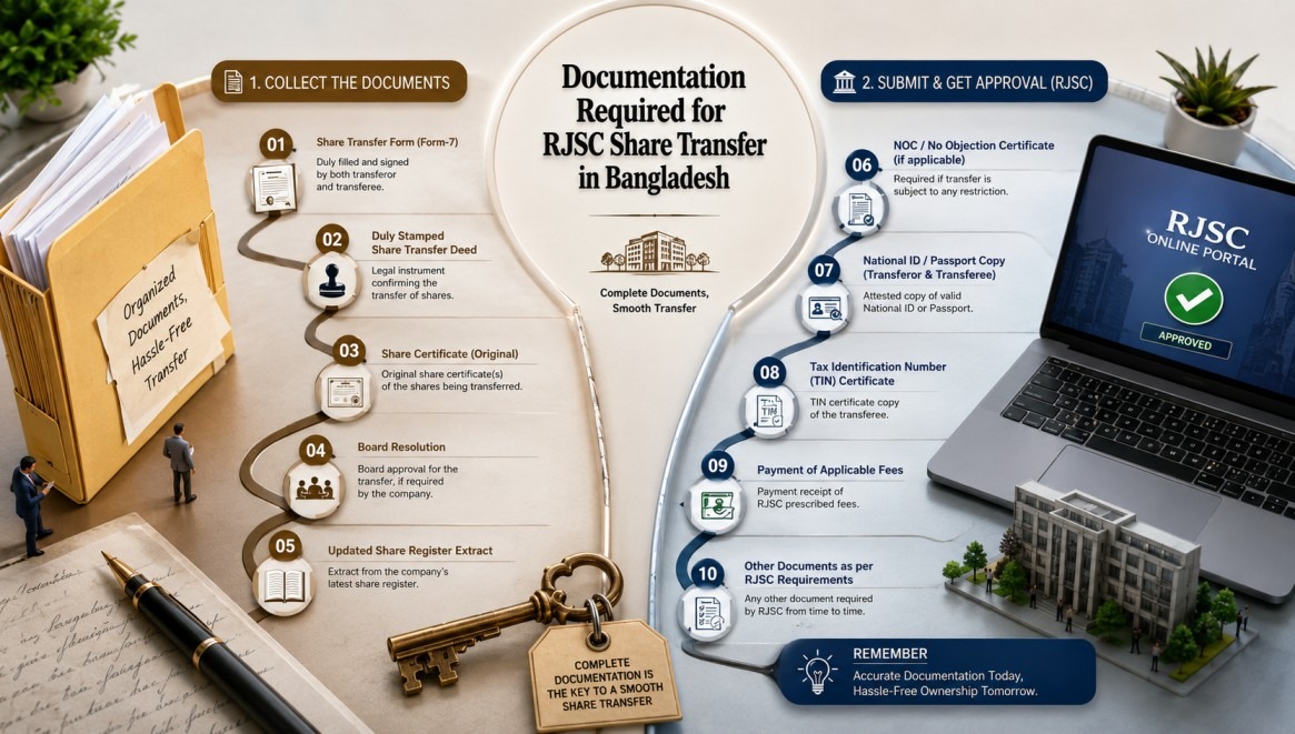 company share transfer in Bangladesh