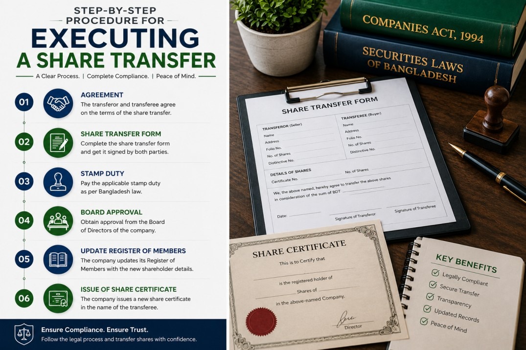 company share transfer in Bangladesh